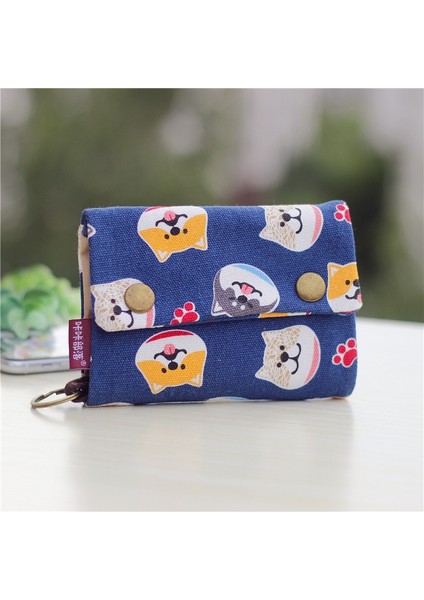 2022 Kadın Pamuklu Kumaş Kısa Cüzdan Kadın Büyük Kapasiteli Bozuk Para Cüzdanı Kart Tutucu Bayanlar Çok Fonksiyonlu Erkek Çanta Carteira (Yurt Dışından) fırsatları