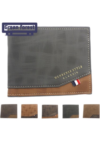 Yeşil Orman Iş Cüzdanı Baskılı Taşınabilir Nakit Tutucu Çanta (Yurt Dışından) indirimleri