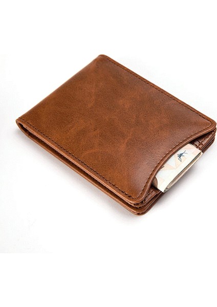 Microgood Moda Domuz Derisi Hakiki Deri Bifold Cüzdan Kart Fotoğraf Tutucu Erkek Kısa Çanta (Yurt Dışından) modelleri