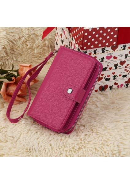 Çeşitli Iphone 5s Üstü Için Lüks Fermuarlı Cüzdan Manyetik Deri Kılıf Kapağı (Yurt Dışından) fiyatları