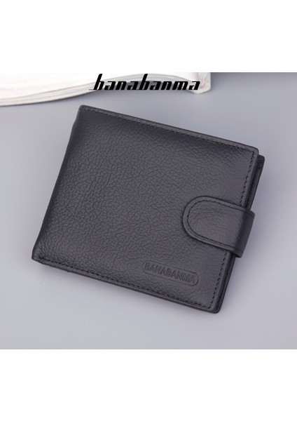 Moda Kısa Deri Erkek Cüzdan Moda Para Cebi Kart Sahibinin Erkek Çanta Basit Kaliteli Erkek Cüzdan (Yurt Dışından) fiyatları