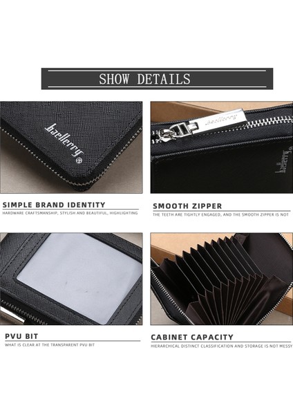 Yeni Cüzdan Erkek Kısa Küçük Çok Fonksiyonlu El Kartı Tutucu Pu Iş Fermuarlı Çanta Moda Yüksek Kaliteli Rahat (Yurt Dışından) fırsatları