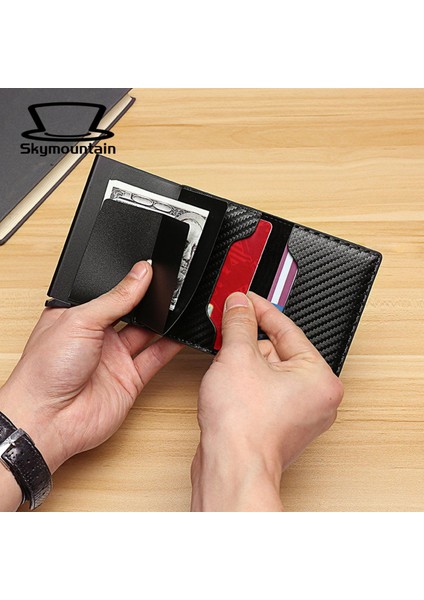 Skymountain Erkek Çanta Çok Yuvalı Rfıd Kart Tutucu Para Çantası Erkek Çanta (Yurt Dışından) modelleri