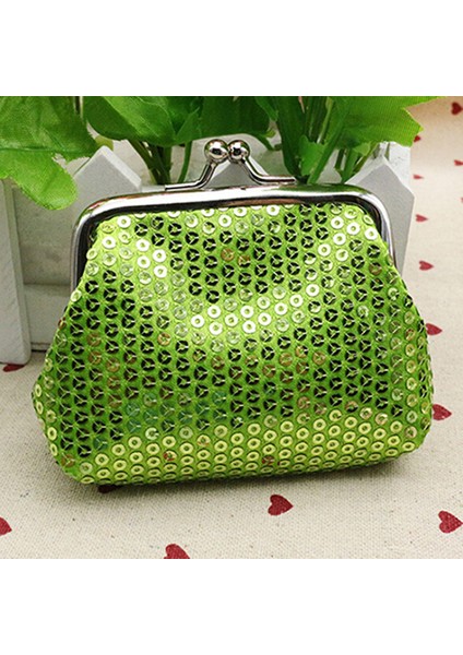 Microgood Moda Kadın Payetler Toka Mini Değişim Bozuk Para Cüzdanı Debriyaj Kullanışlı Cüzdan Çanta (Yurt Dışından) modelleri