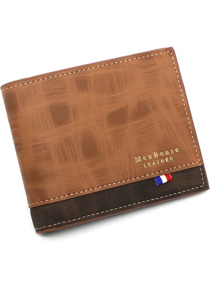 Yeni Erkek Cüzdanı Kısa Büyük Kapasiteli Büyük Kapasiteli Çoklu Kart Banknot Bozuk Para Cüzdanı Pu Cüzdan Fabrikası Doğrudan Satış (Yurt Dışından) fırsatları