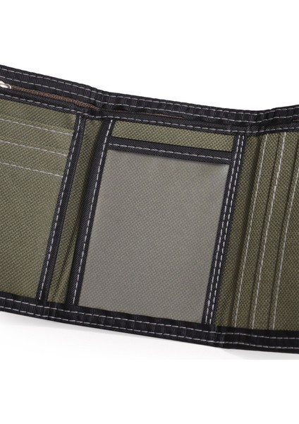 Rahat Tarzı Erkek Kanvas Cüzdan Kısa Erkek Fermuar Para Erkek Çanta Kart Sahibinin Genç Erkekler Için (Yurt Dışından) fiyatları