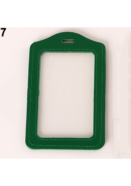 Microgood Moda Kimlik Kartı Tutucu Suni Deri Çerçeve Şeffaf Kılıf Kapak Ipi (Yurt Dışından) modelleri