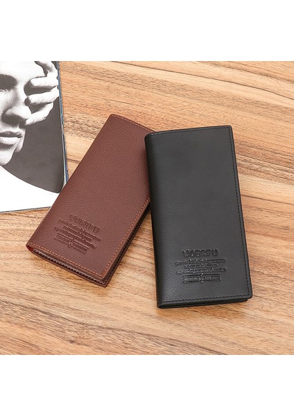 Kurt Cüzdan Erkek Moda Iş Uzun Cüzdan Tek Parça Dropshipping (Yurt Dışından) fiyatları