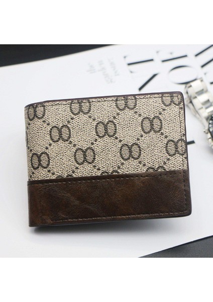 Sıcak Satış Erkek Cüzdan Iş Modelleri Erkek Kısa Cüzdan Cüzdan Retro Çok Fonksiyonlu Pu Malzeme Bozuk Para Cüzdanı Erkekler (Yurt Dışından) fırsatları