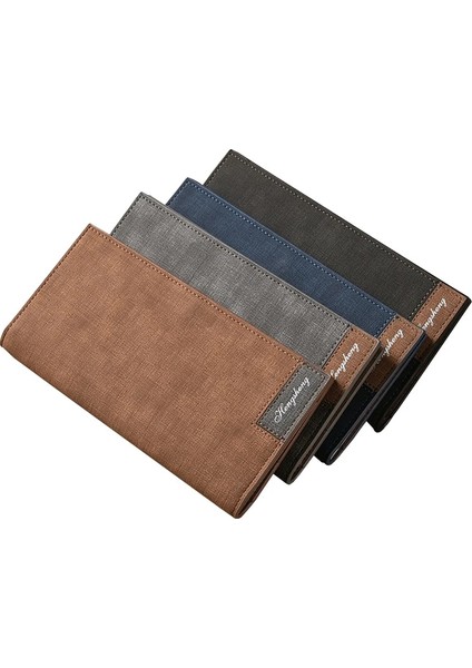[daha Mutlu] Sıcak Satış Çantalar ve Seyahat Erkek Çantaları Cüzdanlar ve Aksesuarlar Cüzdanlar Erkekler Için Deri Ince Cüzdan Uzun Erkek Çanta Ince Erkek Kart Sahibinin 4 Renk (Yurt Dışından) modelleri