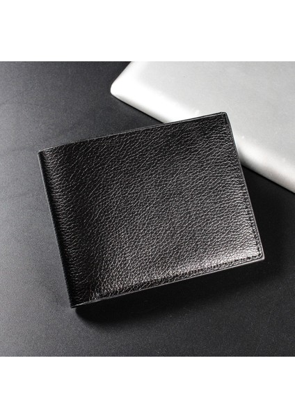 2023 Cüzdan Erkek Cüzdan Ince Hipster Kredi Kartı/kimlik Tutucular Ekler Bozuk Para Çantaları Lüks Iş Katlanabilir Kısa Premium Cüzdan (Yurt Dışından)