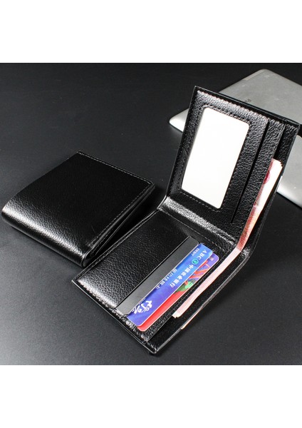 2023 Cüzdan Erkek Cüzdan Ince Hipster Kredi Kartı/kimlik Tutucular Ekler Bozuk Para Çantaları Lüks Iş Katlanabilir Kısa Premium Cüzdan (Yurt Dışından) fırsatları