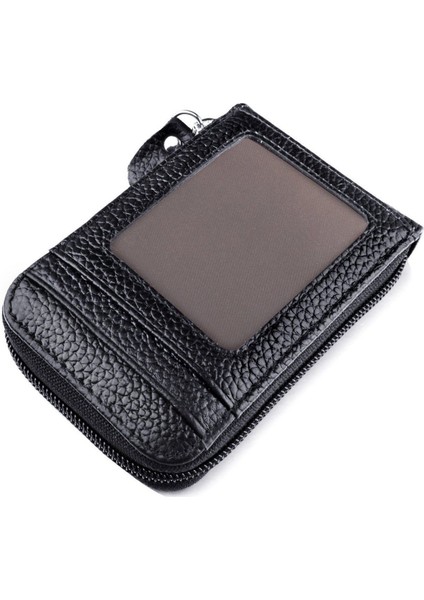 Erkek Cüzdan Hakiki Deri Kredi Kartı Tutucu Rfıd Engelleme Fermuarlı Cebi Erkek Çantası (Yurt Dışından) fiyatları