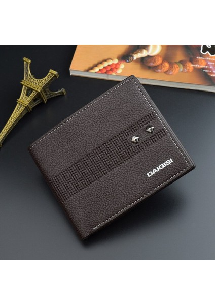 2019 Yeni Moda Erkek Cüzdan Küçük Cüzdan Erkek Para Çanta Para Çantası Kısa Erkek Kart Sahibinin Ince Çantalar Öğrenci Gençlik Cüzdan (Yurt Dışından) fırsatları