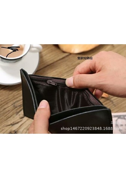 Erkek Cüzdan Kısa Cüzdan Cüzdan Cüzdan Bozuk Para Cüzdanı (Yurt Dışından)