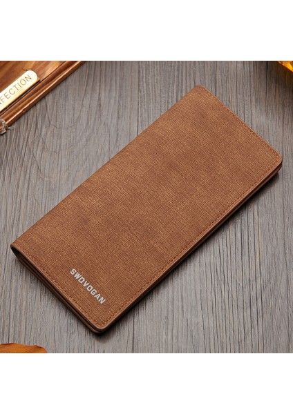 Yfashion Erkek Cüzdan Pu Deri Uzun Retro Çoklu Kart Yuvası -Hin Yumuşak Cüzdan Rengi (Yurt Dışından) fiyatları