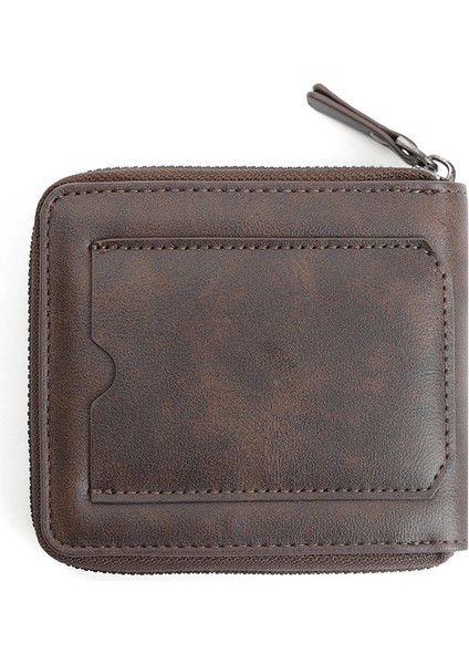 Fabrika 2022 Yeni Kore Cüzdan Erkek Kısa Yatay Retro Cüzdan Çok Fonksiyonlu Ekose Küçük Cüzdan (Yurt Dışından) fırsatları