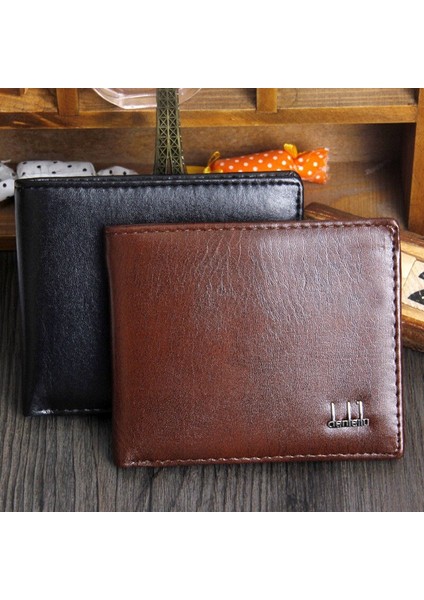 Kullanışlı Erkek Cüzdan Erkek Bozuk Para Cüzdanı Çanta Cuzdan Vallet Kart Para Perse Cüzdan Portomonee Saklama Çantası (Yurt Dışından)