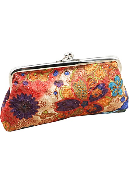 Cüzdan Nakış Çile Kapatma Çiçek Pamuk Nakış Çile Kese Cüzdan Parti Için (Yurt Dışından)