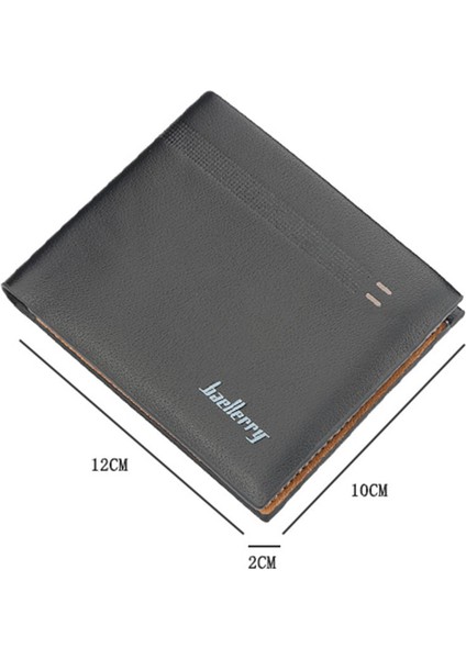 Yfashion Erkekler Kısa Stil Cüzdan Nakit Kart Depolama Için Taşınabilir Katlanır Çanta (Yurt Dışından) indirimleri