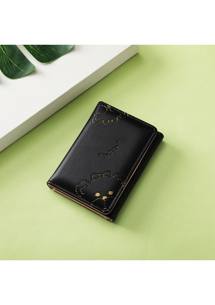 Ayı Kadın Sınır Ötesi Üç Katlı Kısa Bayan Cüzdan Yeni Kore Versiyonu Ins Moda Katlanır Cüzdan Cüzdan (Yurt Dışından) modelleri