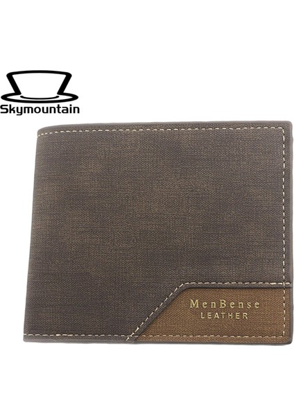 Skymountain Kredi Kartı Cüzdanı Buzlu Mat Erkek Cüzdan Bozuk Para Cüzdanı (Yurt Dışından) fiyatları