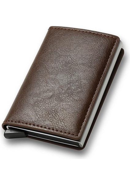 Özel Kart Tutucu Erkek Cüzdan Rfid Siyah Karbon Fiber Deri Minimalist Cüzdan Erkekler Için Hediyeler Kişiselleştirilmiş Carteira Masculina (Yurt Dışından)
