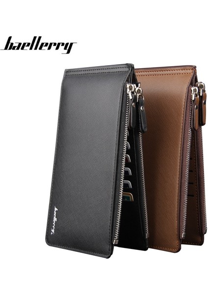 Büyük Kapasiteli 16 Yuvaları Kart Sahipleri Erkek Deri Cüzdan Ünlü Marka Bifold Para Çanta Moda Erkek Nakit Para Cebi Ücretsiz Gemi (Yurt Dışından)