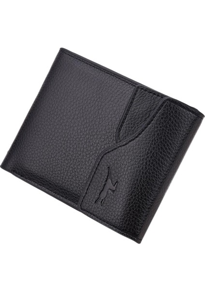 Yfashion Erkek Erkek Ehliyet Çantası Dayanıklı Pu Deri Cüzdan Çanta Noel Doğum Günü Için Ift (Yurt Dışından)