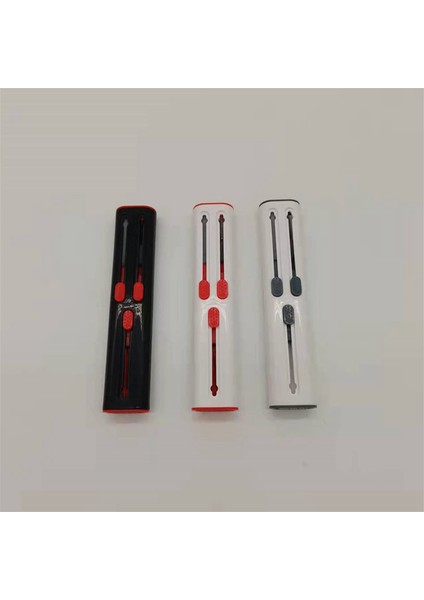 Bluetooth Kulaklık Temizleyici Taşınabilir Çok Fonksiyonlu Geri Çekilebilir Temizleme Kalemi Temizleme Fırçası 3'ü 1 Arada Kompakt Kırmızı (Yurt Dışından) indirimleri