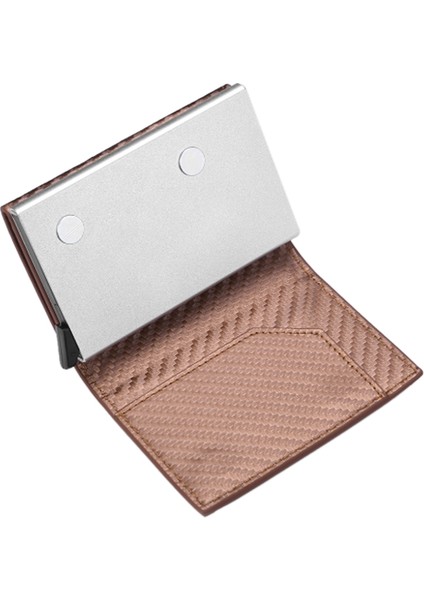 Erkek Kartlıklı Ince Cüzdan Sihirli Üç Katlı Deri Ince Mini Cüzdan Küçük Para Çantası Çanta(Haki) (Yurt Dışından) modelleri