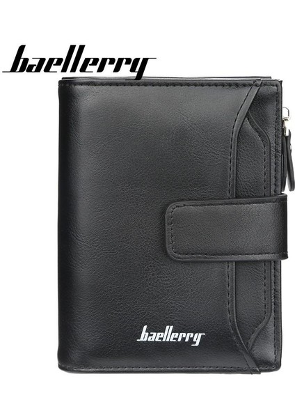 Baellerry Cüzdan Erkek Kısa Bölüm Kore Moda Çoklu Kart Fermuarlı Cüzdan D3218 Moda Çanta (Yurt Dışından) modelleri