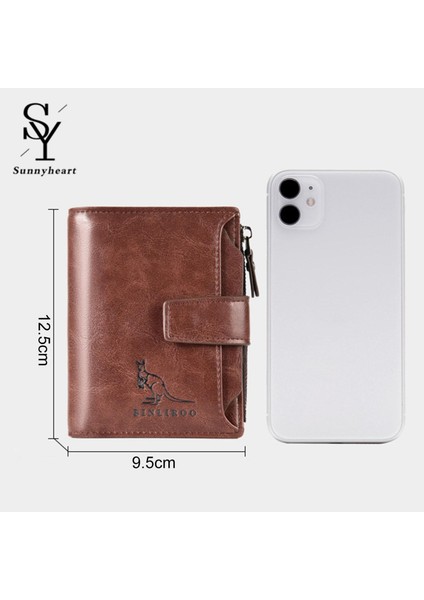 Sunnyheart Kredi Kartı Cüzdanı Hayvan Desenli Taşınabilir Nakit Tutucu Çanta (Yurt Dışından)