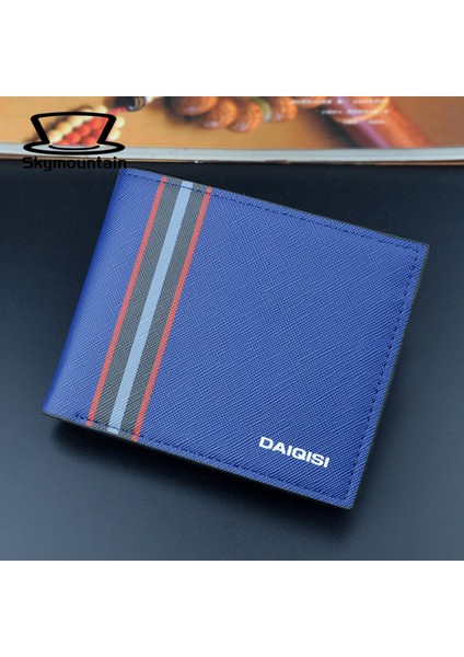 Skymountain Erkek Cüzdan Çok Yuvalı Aşınmaya Dirençli Iki Katlı Erkek Minimalist Cüzdan (Yurt Dışından) modelleri