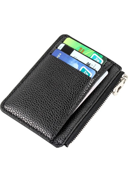 2022 Yeni Yumuşak Erkek Cüzdan Düz Renk Pu Fermuarlı Kart Tutucu Mini Kısa Bozuk Para Cüzdanı Cüzdan (Yurt Dışından) modelleri