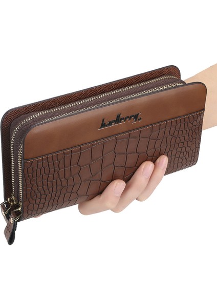 Erkek Çanta Cüzdanı 2 Katlı Dokulu Pu Çanta Gençler Yetişkinler Için Çoklu Kart Yuvaları Tasarımı (Yurt Dışından) fiyatları