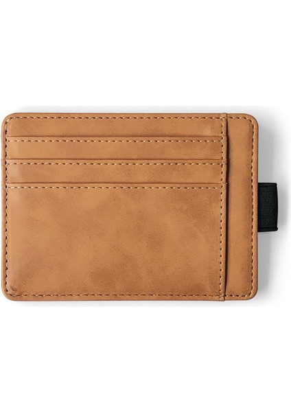 Moda Pu Deri Basit Erkek Kımlık Kartı Paketi Dayanıklı Ince Elastik Kayış Kredi Kartları Tutucu Deri Çanta Boys Için Yeni 2022 (Yurt Dışından) fiyatları