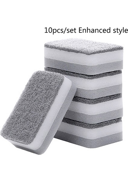 10 Adet Ev Mutfak Bulaşık Yıkama Süngeri Temizleme Pedi Sünger Bez Ovma Pedi (Yurt Dışından) fiyatları