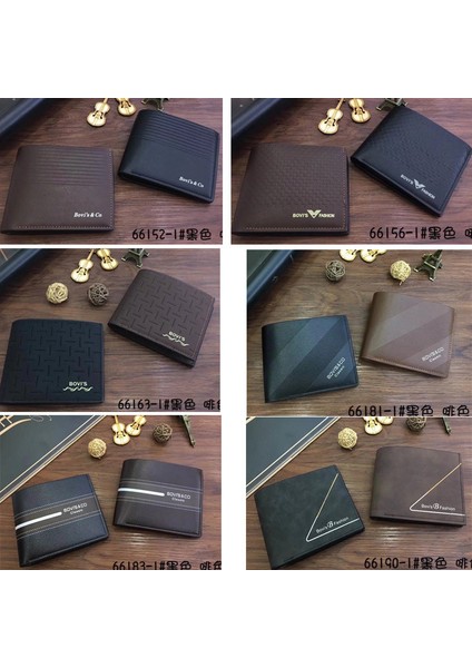 Fabrika Doğrudan Tedarik Erkek Kısa Rahat Cüzdan Pu Çok Fonksiyonlu Uzun Fermuarlı Para Klipsi Özelleştirilebilir Logo (Yurt Dışından) indirimleri