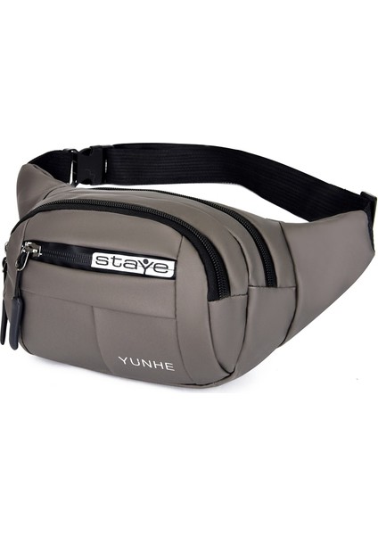 Su Geçirmez Oxford Kumaş Çok Fonksiyonlu Kemer Çantası Mektup Baskılı Çapraz Vücut Göğüs Cebi Fermuar Kapatma Bozuk Para Cüzdanı 5 Türleri Erkekler (Yurt Dışından) indirimleri