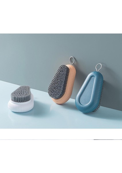 Temizleme Fırçası-4 * Temizleme Fırçası-Beyaz&mavi&gri&pembe (Yurt Dışından)