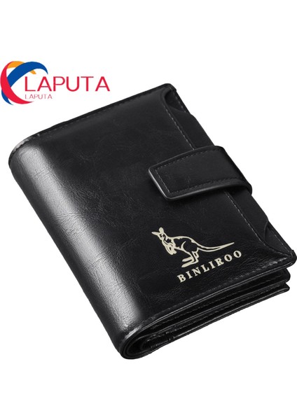 Erkek Çanta Düz Renk Su Geçirmez Cüzdan Kredi Kartı Cüzdanı (Yurt Dışından)
