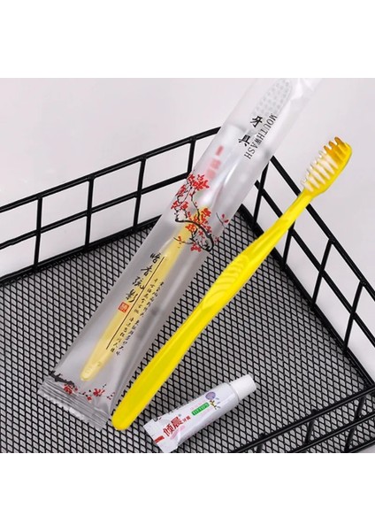 10 Adet Tek Kullanımlık Otel Diş Fırçası Taşınabilir Seyahat Diş Fırçası Diş Macunu Seti ile Seyahat Temel Ağız Bakımı Diş Temizleme Fırçası (Yurt Dışından) fiyatları