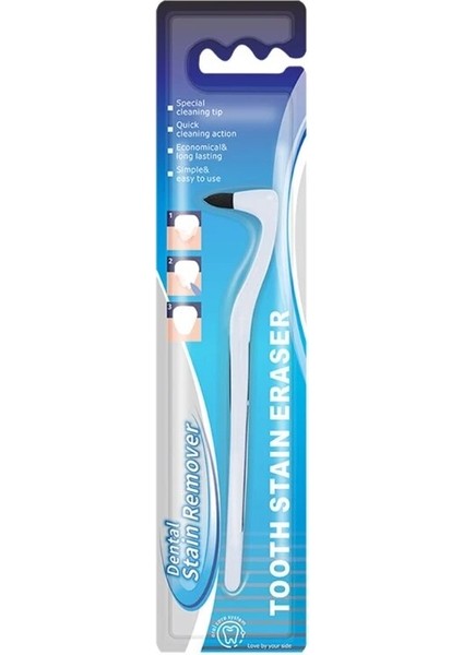 Diş Leke Çıkarıcı Diş Plak Aracı Tartar Silgi Parlatıcı Profesyonel Diş Beyazlatma Parlatma Temizleme Aracı (Yurt Dışından)