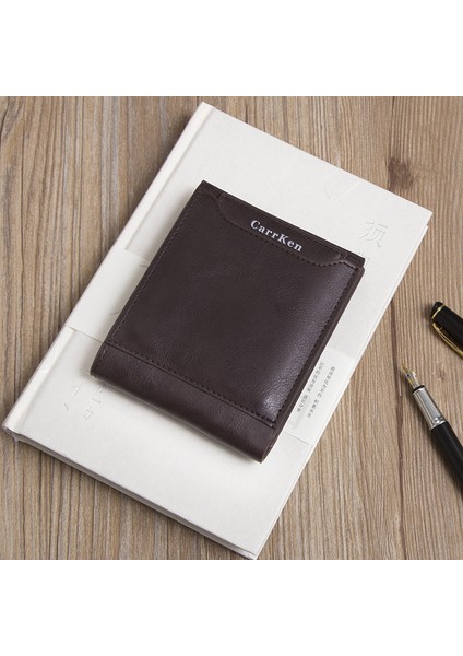 Yeni Cüzdan Erkek Kısa Kore Versiyonu Retro Rahat Cüzdan Yatay Çok Fonksiyonlu Kart Tutucu Nokta Adına Tek Parça (Yurt Dışından) indirimleri