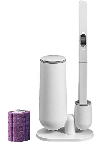 Tek Kullanımlık Banyo Tuvalet Fırçası Temizleyici Uzun Saplı Ölü Köşe Yok Temizleme Fırçası Yedek Fırça Başlığı ve Piston Seti (Yurt Dışından) fiyatları