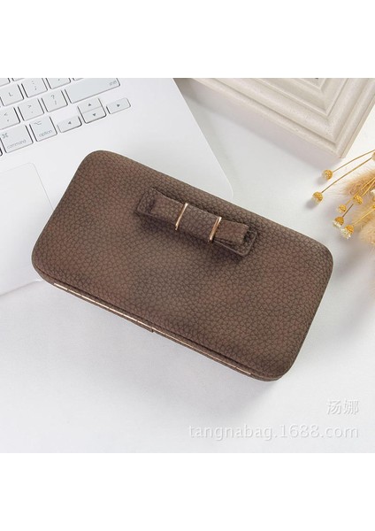 Mobil Cüzdan Buzlu Yay Kore Versiyonu Uzun Cüzdan Çok Fonksiyonlu Fermuar Moda Cep Telefonu Çantası Toplu Cüzdan (Yurt Dışından)