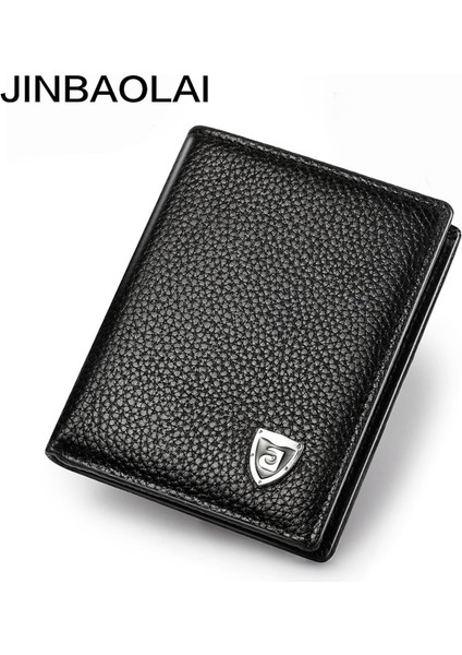 100% Hakiki Deri Erkek Cüzdan Premium Ürün Gerçek Inek Derisi Cüzdan Adam Kısa Siyah Kredi Kartı Nakit Makbuz Tutucu Çanta (Yurt Dışından) indirimleri