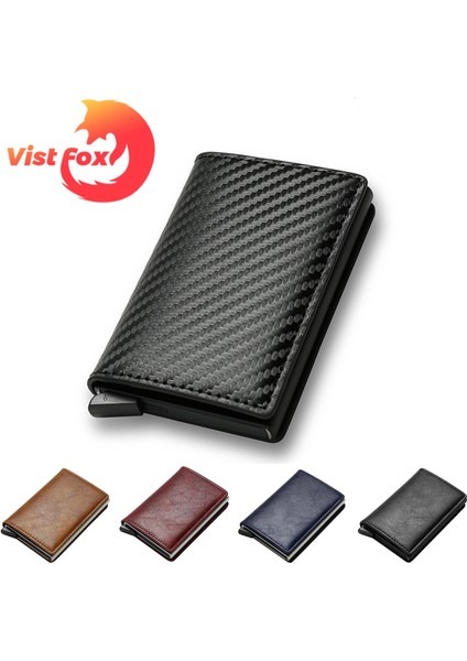 Vist Fox Erkek Cüzdan Çok Fonksiyonlu Erkek Cüzdan Rfıd Kımlık Kredi Banka Kartı Sahibi (Yurt Dışından) fırsatları
