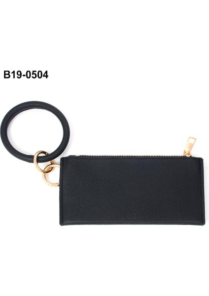 Kadın Leopar Suni Deri Anahtarlık Bileklik Nakit Cep Kartı Zip Cüzdan Debriyaj (Yurt Dışından) fiyatları